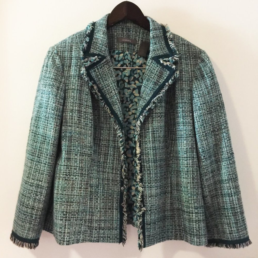 Liz Claiborne bouclé jacket